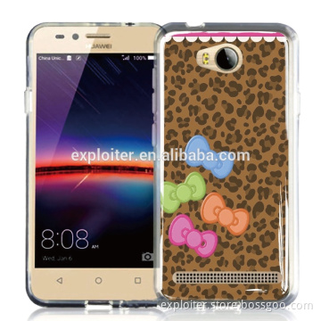 Free sample ultra thin soft epoxy custom printed case for huawei y3 case